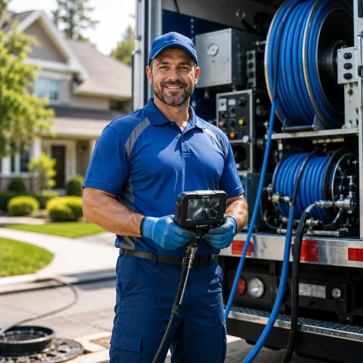 Local outdoor drain cleaning specialists in Berlin Heights, OH